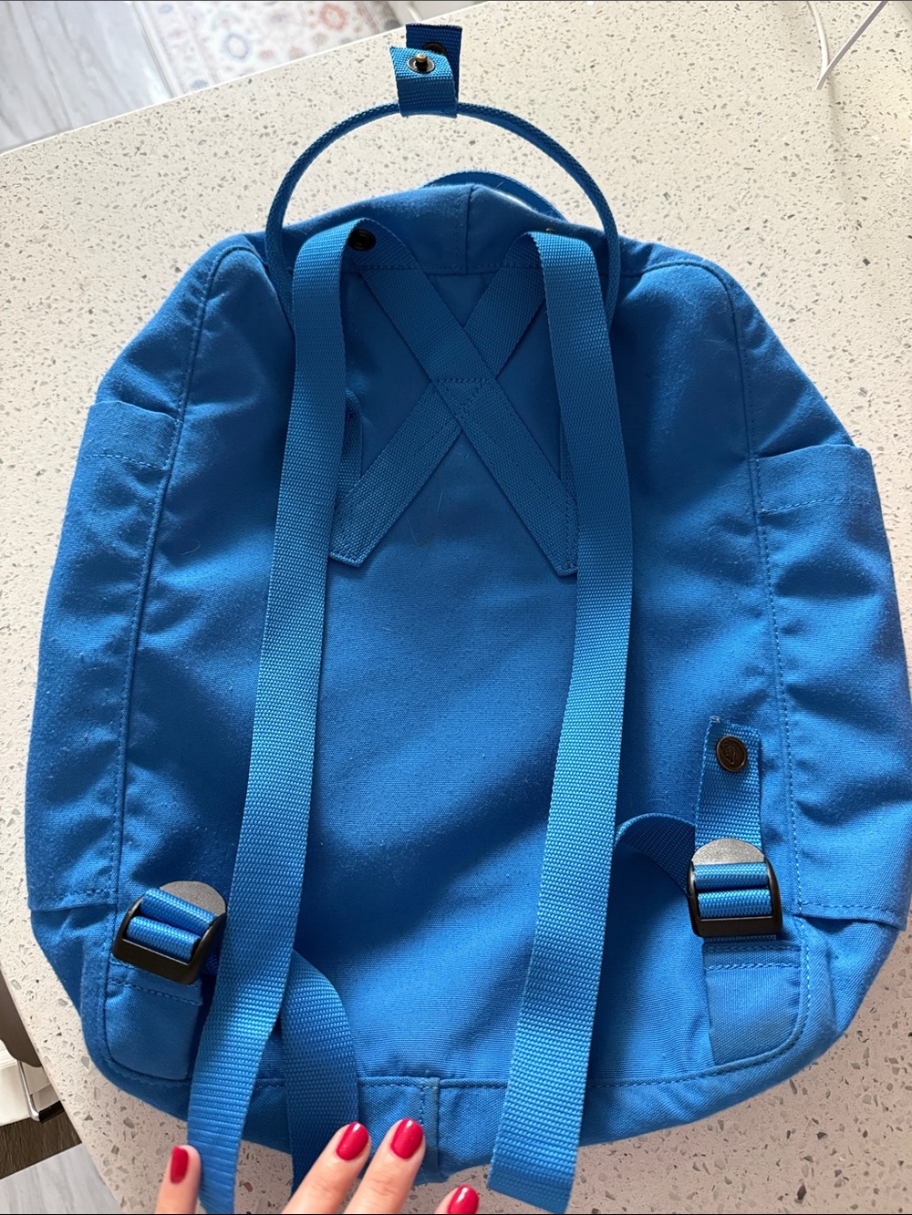 Fjallraven Kånken Backpack in Bright Blue - Picture 2 of 4